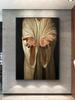 Jesus Christ Canvas Art Painting - Unique Portrait Poster for Living Room Wall Decor, Quality Prints for Home Decoration