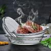Flavin's High-Temperature Round Glass Baking Dish