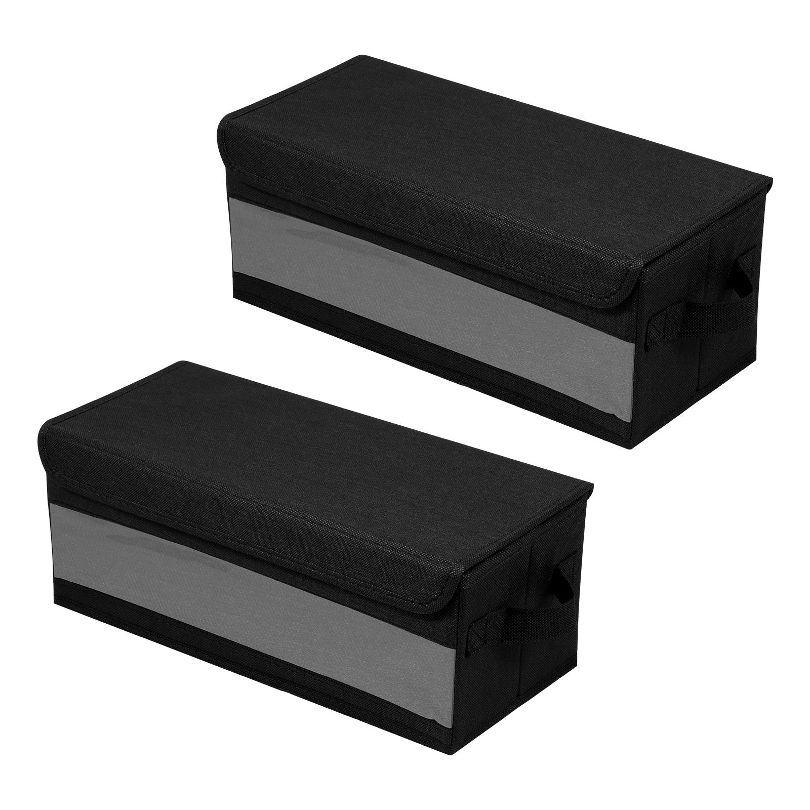 

Large Capacity CD Package Portable CD DVD Case Nonwoven Fabric Storage Bag with Lid for Home Office Car CD Box Accessories