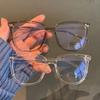 Light Frame Anti Blue Glasses - Transparent Black Optical Glasses - Men & Women Square Eyewear Blocking Eyeglasse Spectacle Eyeglasses