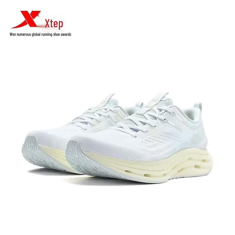 Xtep Women's Thick-Sole Cushioned Running Shoes 974218110011