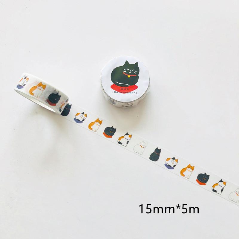 Beautiful Wash Tape Flower Plant Japanese Masking Adhesive Tape Decors Scrap Booking Sticker Label