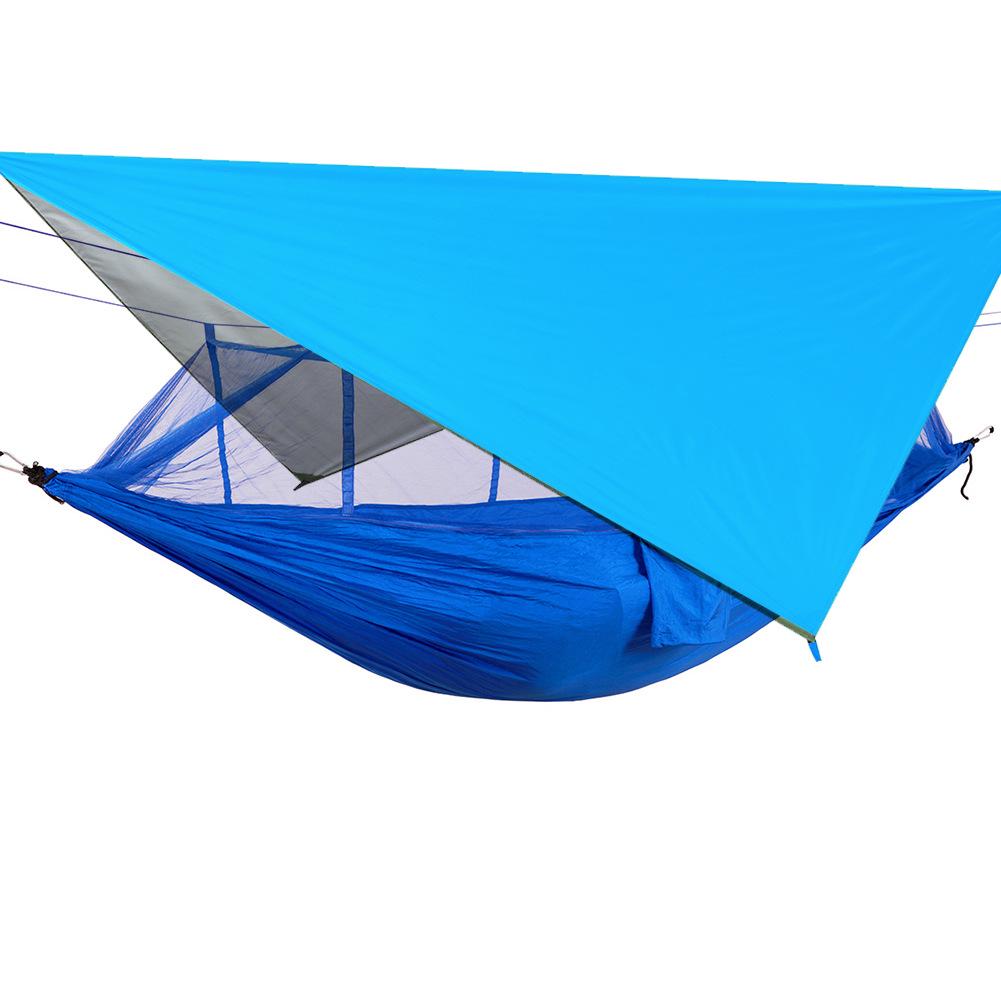 Telo per amaca in nylon impermeabile da esterno, protezione solare e antizanzare, set