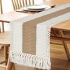 Tassel Table Flags Weave Tassels Cotton Linen Desktops Practical Decorates Home Desktop Simple Splicing Together Tables Flags