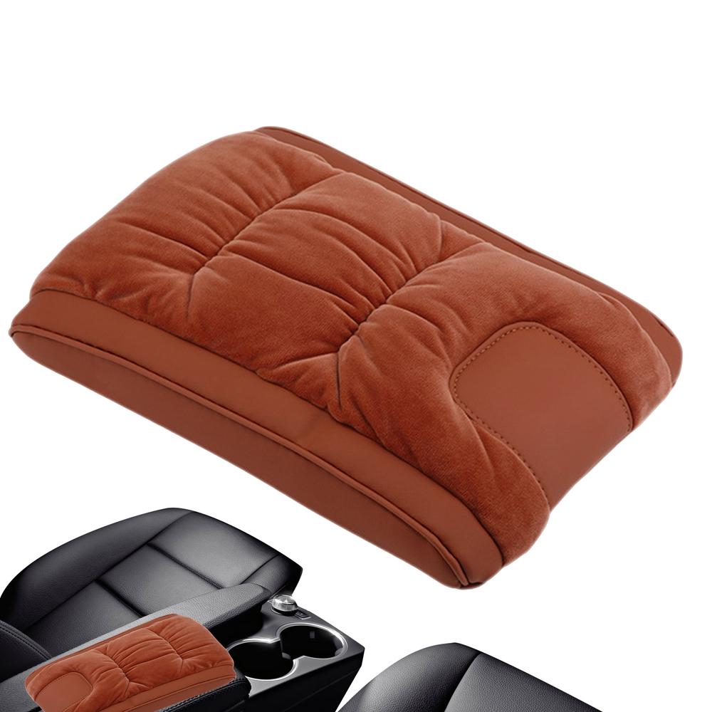 Husa Cotieră Pentru Mașină Husa Cotieră Mașină Pad Flocat Husa Cotiere Grosă Husa Console Centrală Mașină Anti-Alunecare Moale Pentru Consola Centrală Mașină