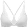 Front Closure Push-Up Bra - Backless, Adjustable, Enhancing Style for Small Breasts