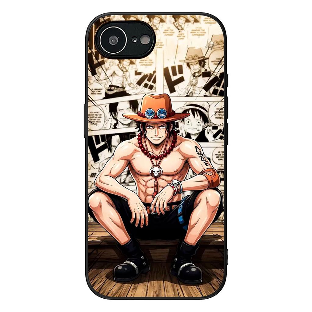 Portgas Ace One Piece Luffy Phone Cover for Motorola Moto G86 G14 G35 G34 G45 G55 G67 G75 G85 G24 G15 G54 G57 Power Case