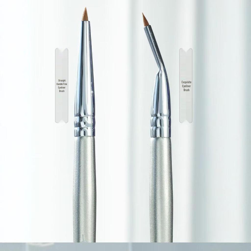 Peach Blossom Makeup Brush Set: Blush, Eyeshadow, Contour, Blending, Foundation Brushes.