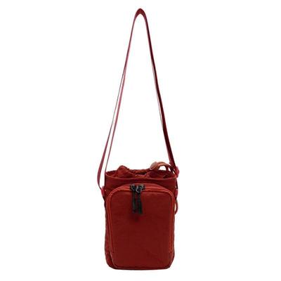 Canvas Crossbody Bag With Adjustable Strap Shoulder Bags Satchel Purse For Travel And Everyday Use Compact Designs  Red