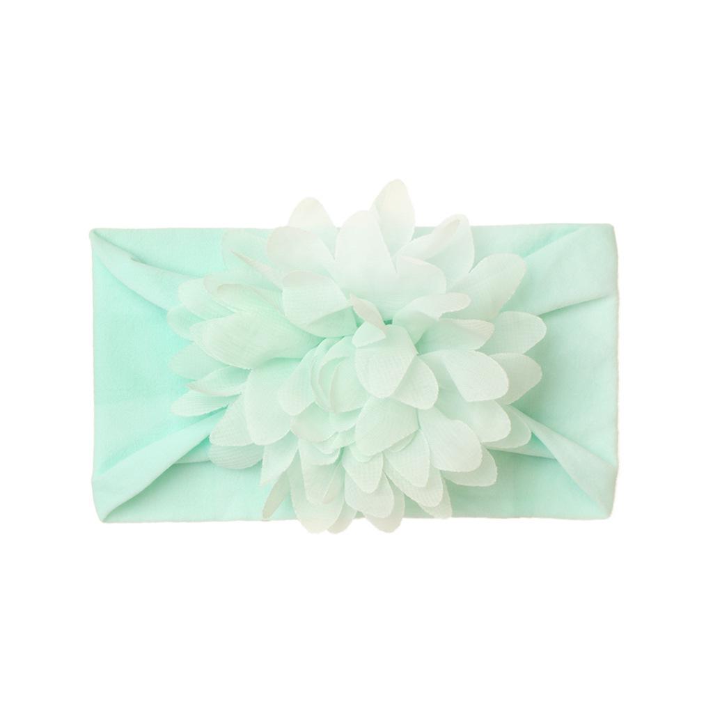 

European and American Baby Girl Nylon Headband - Creative Wide Cute Princess Headdress