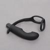 Prostate Massager Anal Vibrator Male with Cock Double Ring Butt Plugs for Men Delay Ejaculation 10 Vibrating Modes Sex Toys