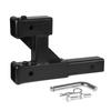 Extensão Dupla Dupla para Engate com Kit de Parafuso e Porca Serve Para Extensor de 2" até 10" de Comprimento Máximo Ajustável 7-1/2 polegadas de Elevação ou Queda 4.000 lbs