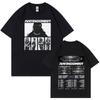 Rapper Playboi Carti Antagonist Tour T-shirt 2023 Concert Fans T Shirt Men's Fashion Hip Hop Short Sleeve Oversized T-shirts