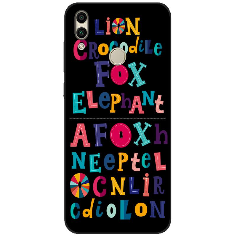 For Huawei Honor 8C 8 C Shockproof Protective Phone Case on Honor 8C Fashion Silicone Cover Honor8C Case 6.26" Honor 8C Case