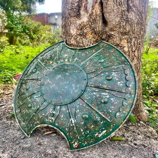 60.96 Cm Trojan Shield  Handmade Historical Battle Shield  Authentic Greek Warrior Replica