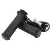 Motorcycle Heated Handlebar Grips Water Resistant DC12V Rubber Electric Hand Grip Warmer with Adjustable Temperature