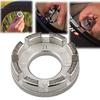 1/2pcs Bike Wheel Rim Wrench Mini Adjuster Spanner 8 Way Groove Bicycle Spoke Tension Wrench Bike Demolition Axis Repair Tools
