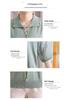Spring-Summer 2025 Women's Three-Quarter Sleeve Knit Top with Stylish Lapel for Middle-Aged and Elderly Women