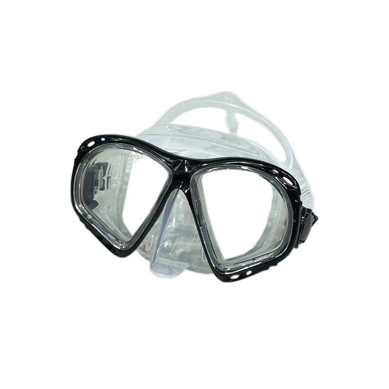 High-Definition Transparent Silicone-Free Diving Mask with Ultra-Wide Field of View