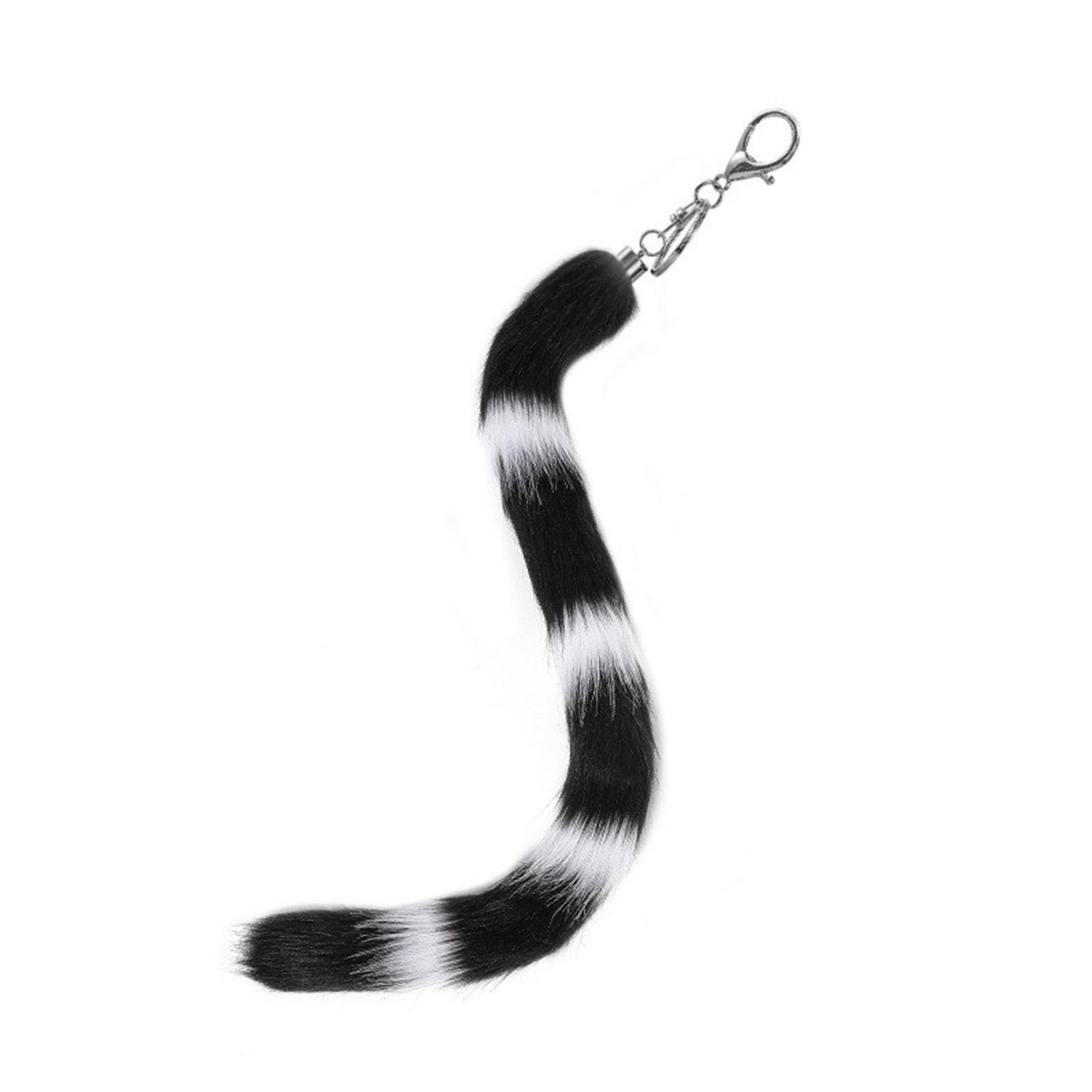 Привлекательный брелок-подвеска для украшения сумки в машину, стильный брелок в виде лисьего хвоста, стильный брелок для сумок и рюкзаков 7