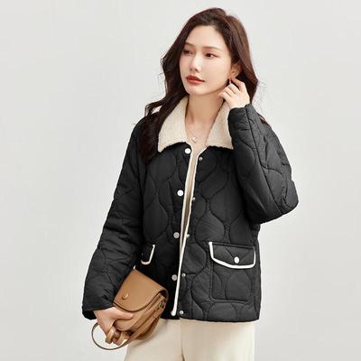TERRE BLEUE Women's Quilted Winter Jacket