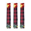 3D Design Covers Christmas Handle Covers Easy To Clean Multiple Sizes Available Santa Claus Design For Refrigerators