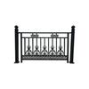 Zinc-Steel Wrought Iron Fence & Stair Handrail Guardrail for Homes and Villas