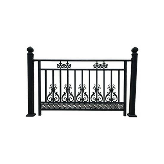 Zinc-Steel Wrought Iron Fence & Stair Handrail Guardrail for Homes and Villas