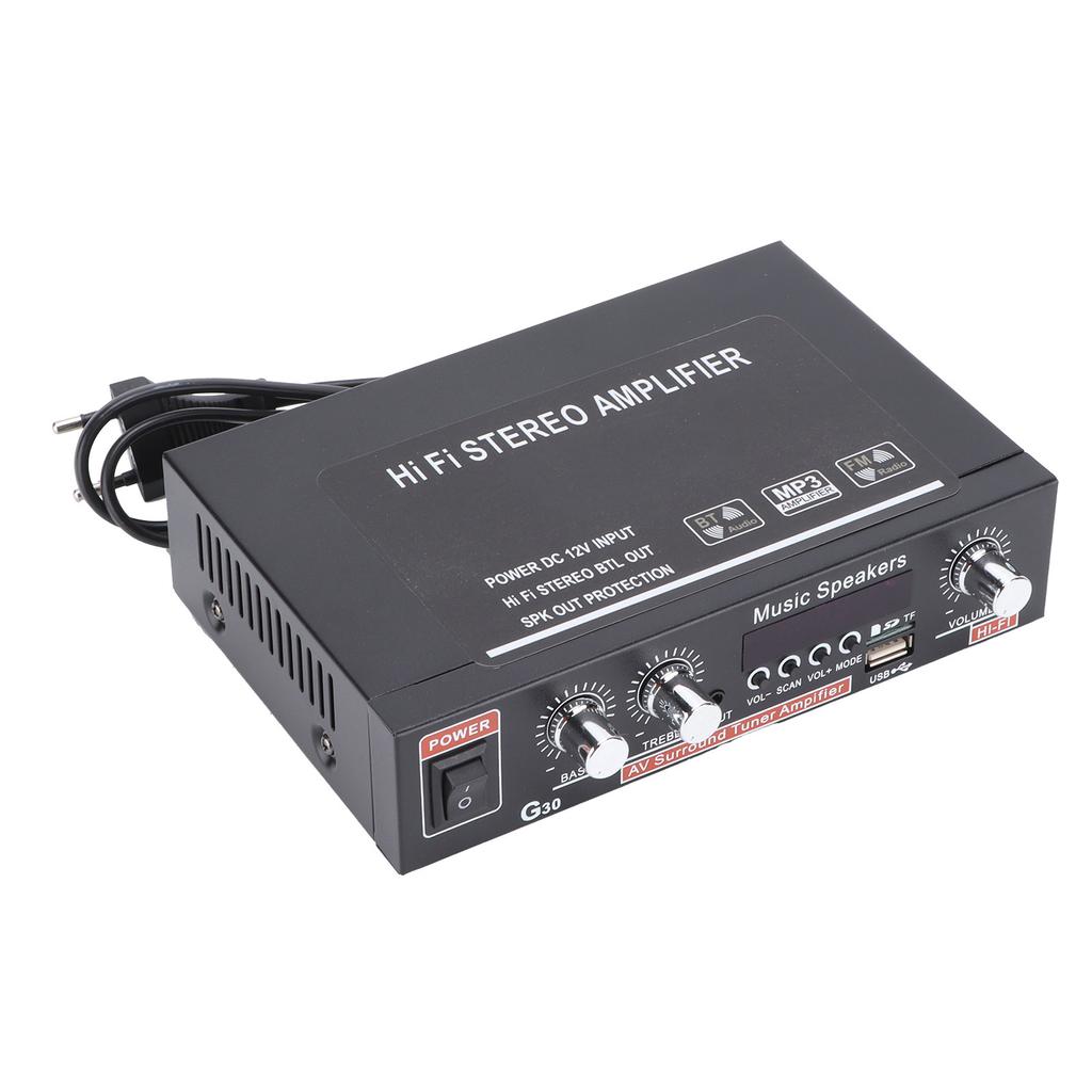 Power Amplifier Mini Bluetooth Intelligent Digital with Remote Control