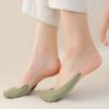 5pairs Half Palm High Heels Socks Without Heel Antiskid Socks Fashion Invisible Socks  Ladies