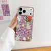 Luxury Full Diamond for iPhone17 ProMax Mobile Phone Case Apple 16 Rose 15 Three-dimensional 14plus Protective Case