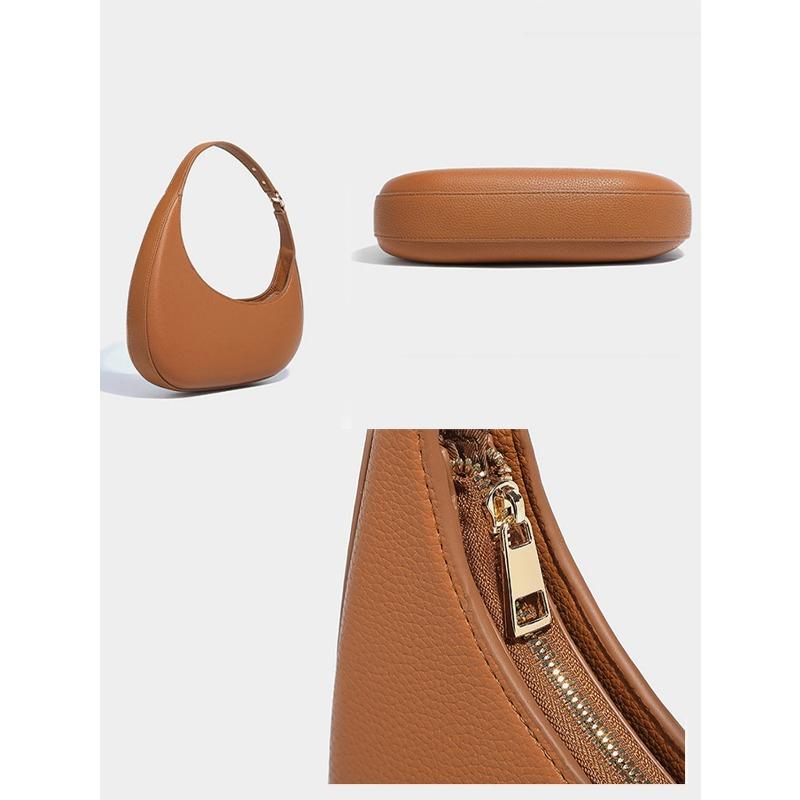 Fashi Niche Design Irregular Crescent Mo Bag High-end Armpit Bag