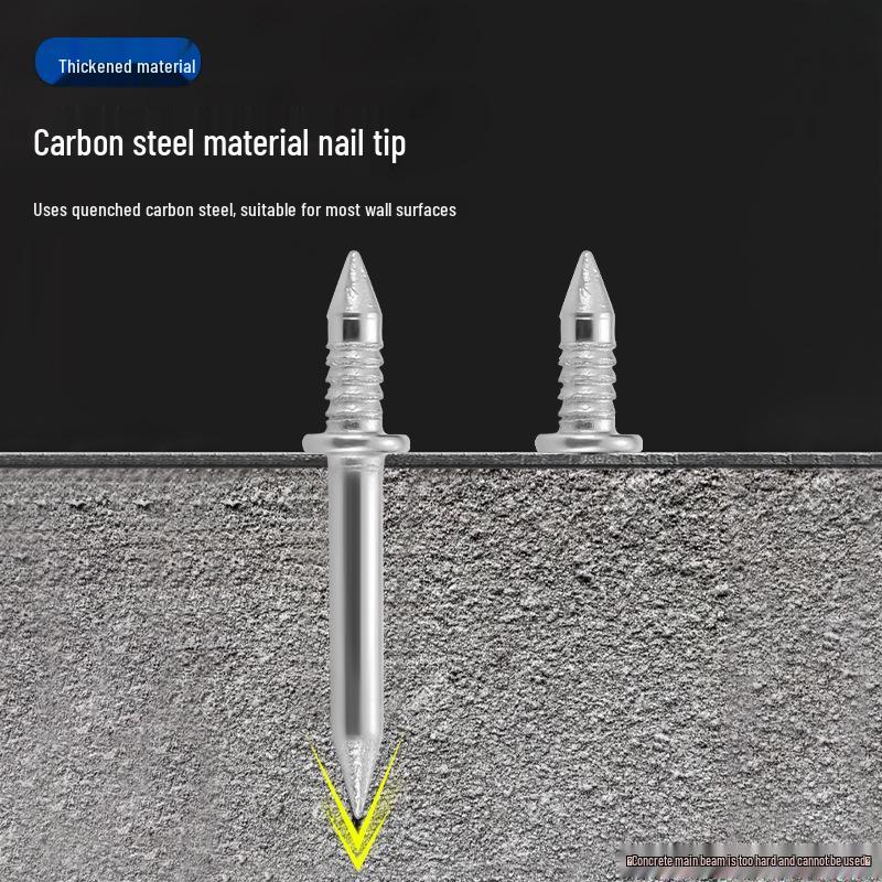 Dual-Headed Skirting Board Nail: Traceless Two-Way Edge Sealing Iron Nail with Dual-Pointed Ends.