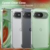 Silicone Case - Google - Pixel 9 Pro - Transparent - Shockproof - Reinforced Corners