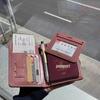 Women's High-End Travel Passport Holder & Anti-Theft Document Bag: Multifunctional Card & Ticket Organizer