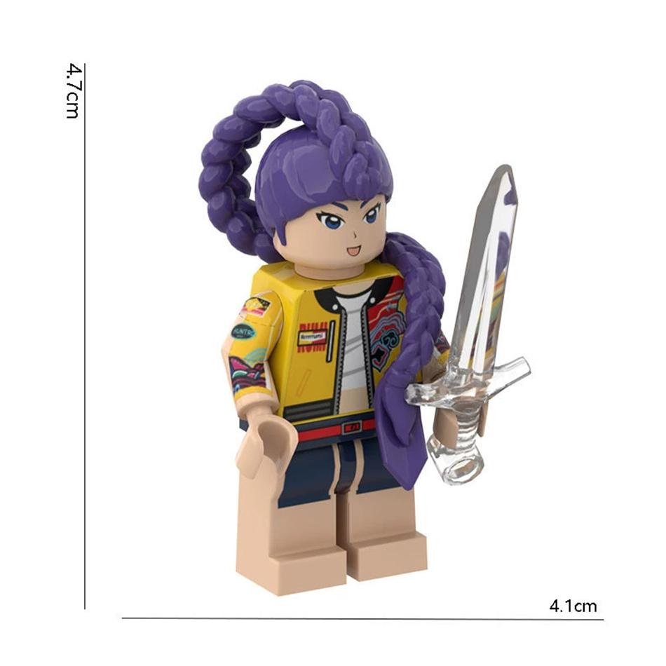Novo : Blocos de Montar Esquadrão de Caçadores, Mini Figuras Fofas Articuláveis, Brinquedo Educacional para Crianças, Presente de Natal