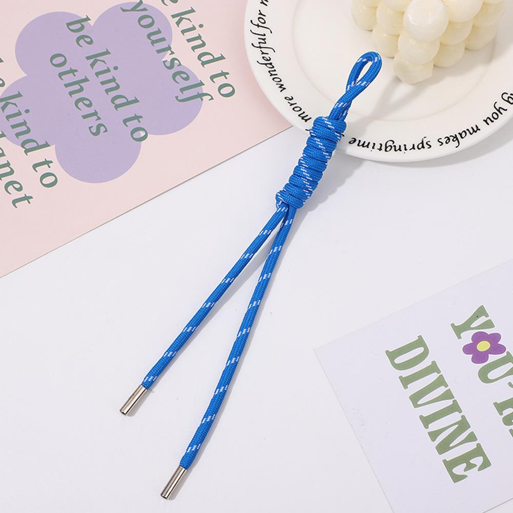 

Colorful Braided Lanyard Keychain For Phone Case Anti Lost Knot Rope Strap Car Keyring DIY Bag Charm Bag Pendant Accessories