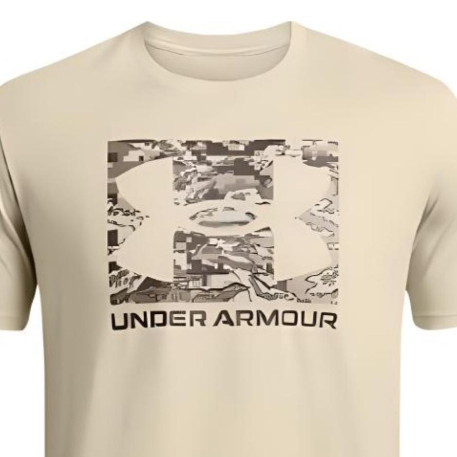 Under Armour T Shirt Men's Pink Silt Gray 1361673-273