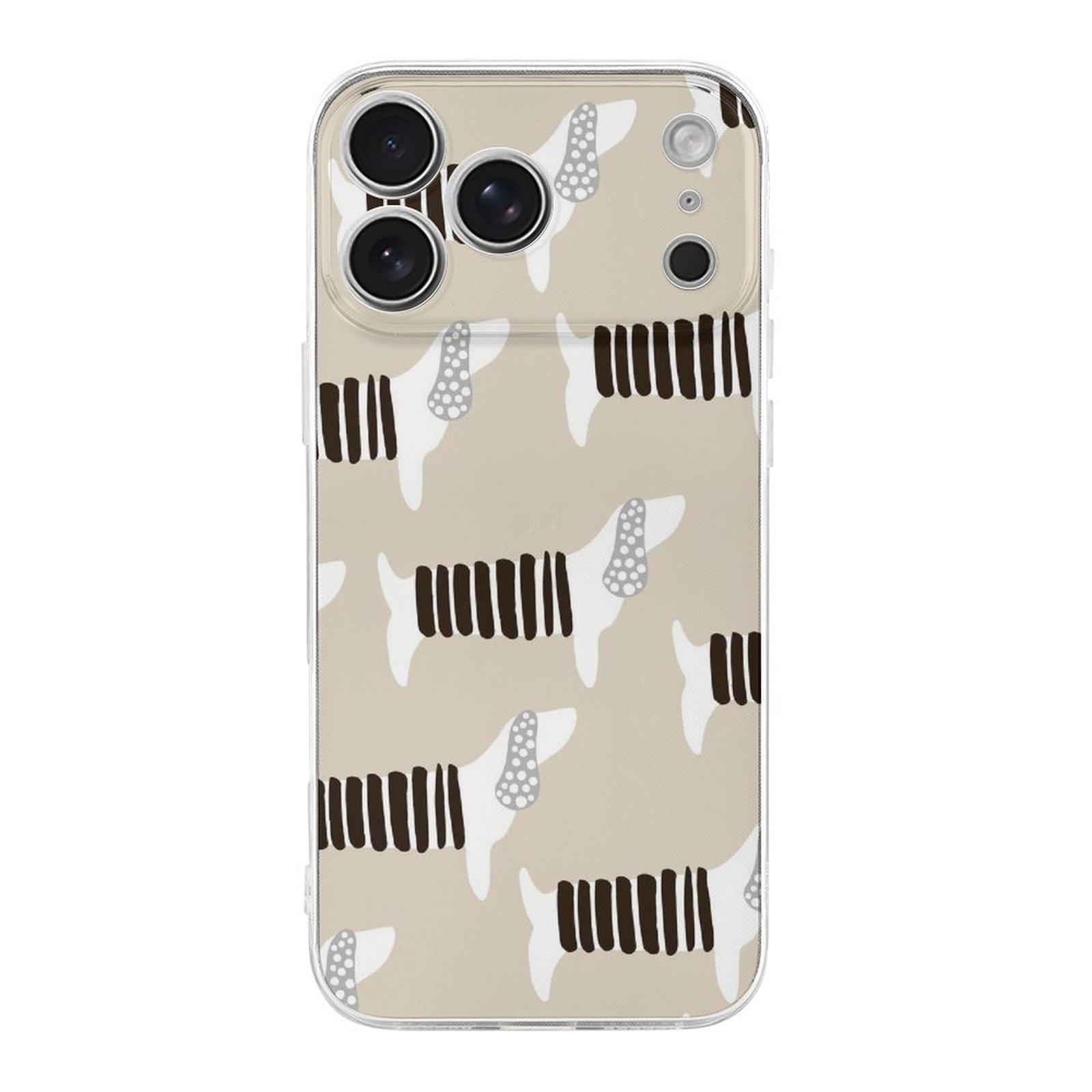 

1 Pack For Iphone 17/17Air/17Pro/17ProMax Transparent TPU Drop Protection Case With Micro-Dot Back, Lens Lip And Slim Fit IPHONE-17ProMax