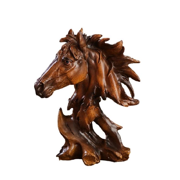 Eye Catching Resin Lion Statue Desk Decors Fine Craftsmanships Decorations