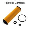 Filter Element W/ 3 *O-Rings 1 SET Oil Filter Kit 71 180 00 09 Quality