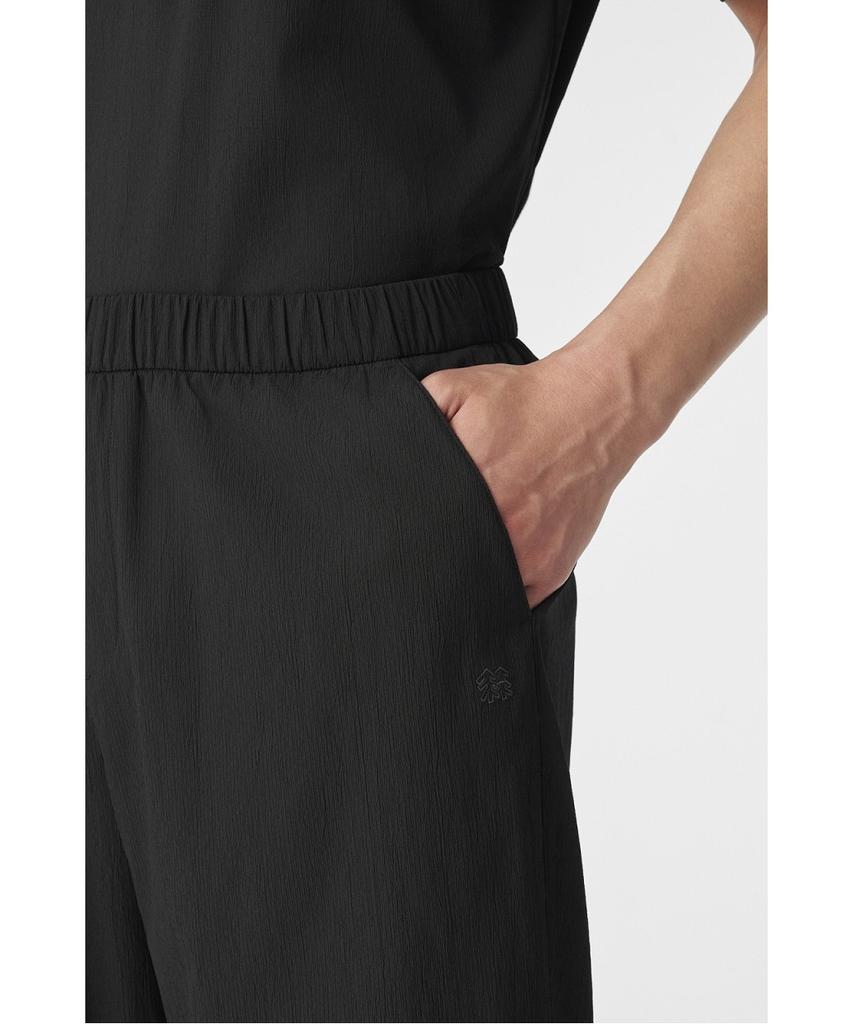 Koolongseupocheu Men'S Crease Length Pants (Set-Up) Tlpnm26611Blk