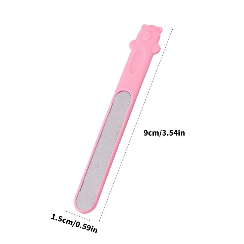 Soft Sanding Bar Infant Nails Trimming Tool Cute Animal Shape For Delicate Fingertips Parent Child Bonding Tool