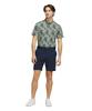 Adidas Golf Beyond the Course Gradient Graphic Short Sleeve Shirt for Navy Men, White/College