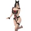 Sexy Lingerie Seduction Babes Perspective Lace Mesh Perspective Onesie Suspender Abstinence Passion