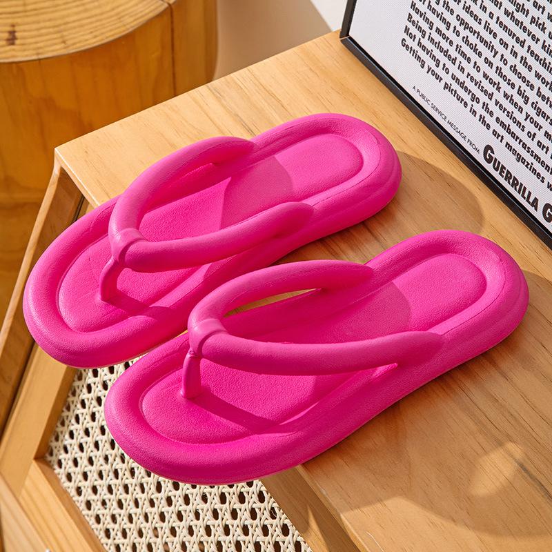 EVA Thick Sole Deodorant Slippers - Soft, Simple Flip-Flops for Household Wear
