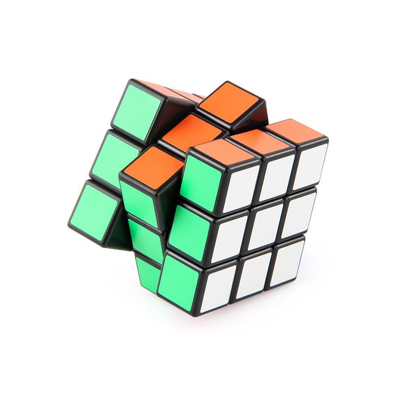 Classic 5.7cm Kids Magic Cube Puzzle With Smooth Turning And Colorful Design For Brain Development