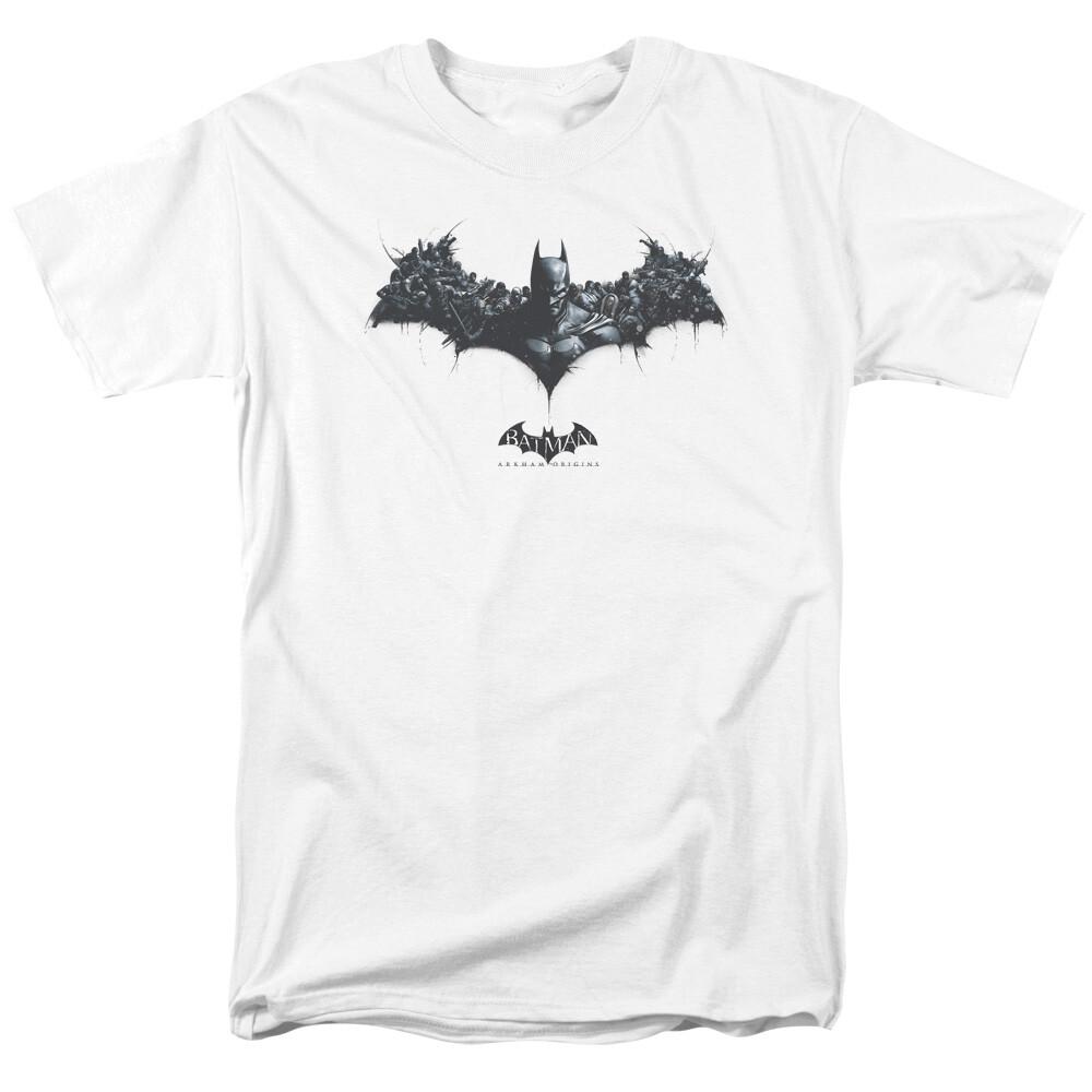 26 Batman Bat Of Enimies T Shirt Licensed Comic Book Tee White Unisex T-Shirt M