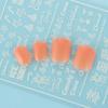 DIY Manicure Glow In The Dark Nail Art Slider 3D Luminous White Snowflakes Christmas Nail Sticker