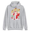 Funny YO YO YO Santa Christmas Hoodie Cool Hip Hop Santa Sweatshirt Xmas Men Women Fashion Streetwear Christmas Holiday Apparel